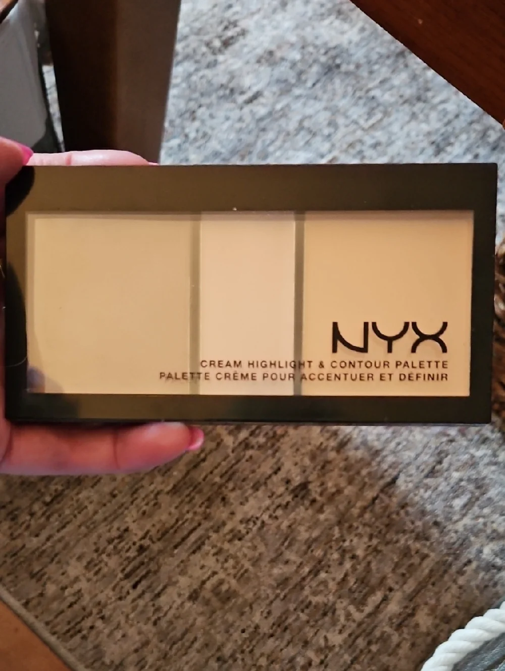 NYX Cream Highlight & Contour Palette — Light & Neutral Beige Shades